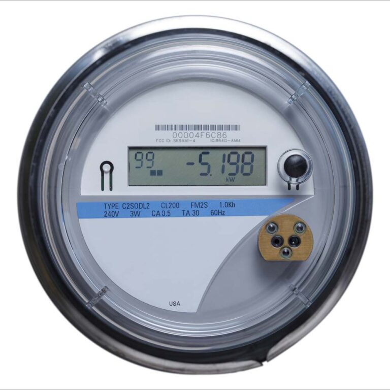 a smart electrical meter at home Mililani, HI