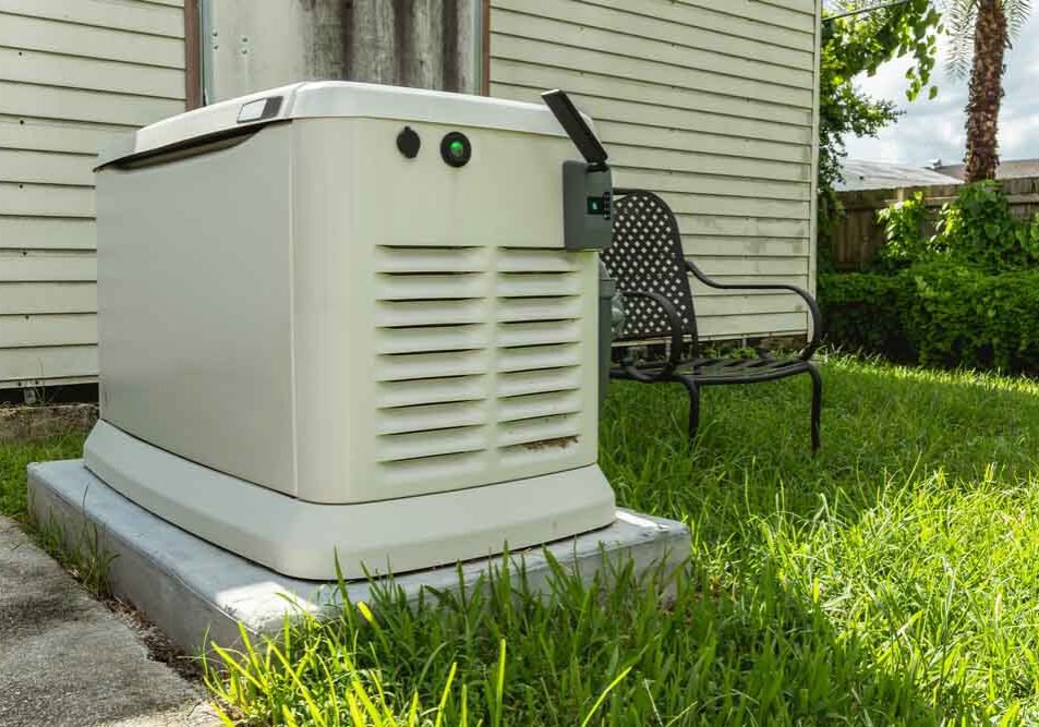 a generator at home