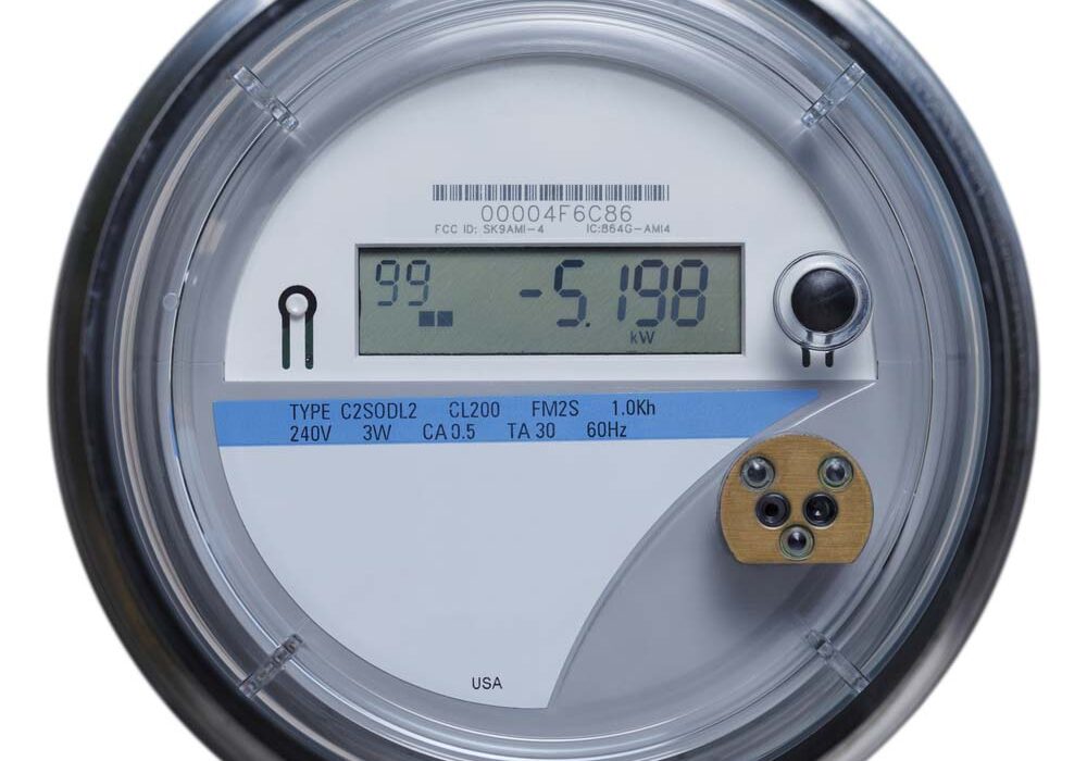 a smart electrical meter at home Mililani, HI