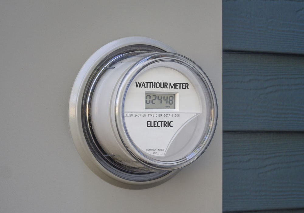 smart electrical meter installation